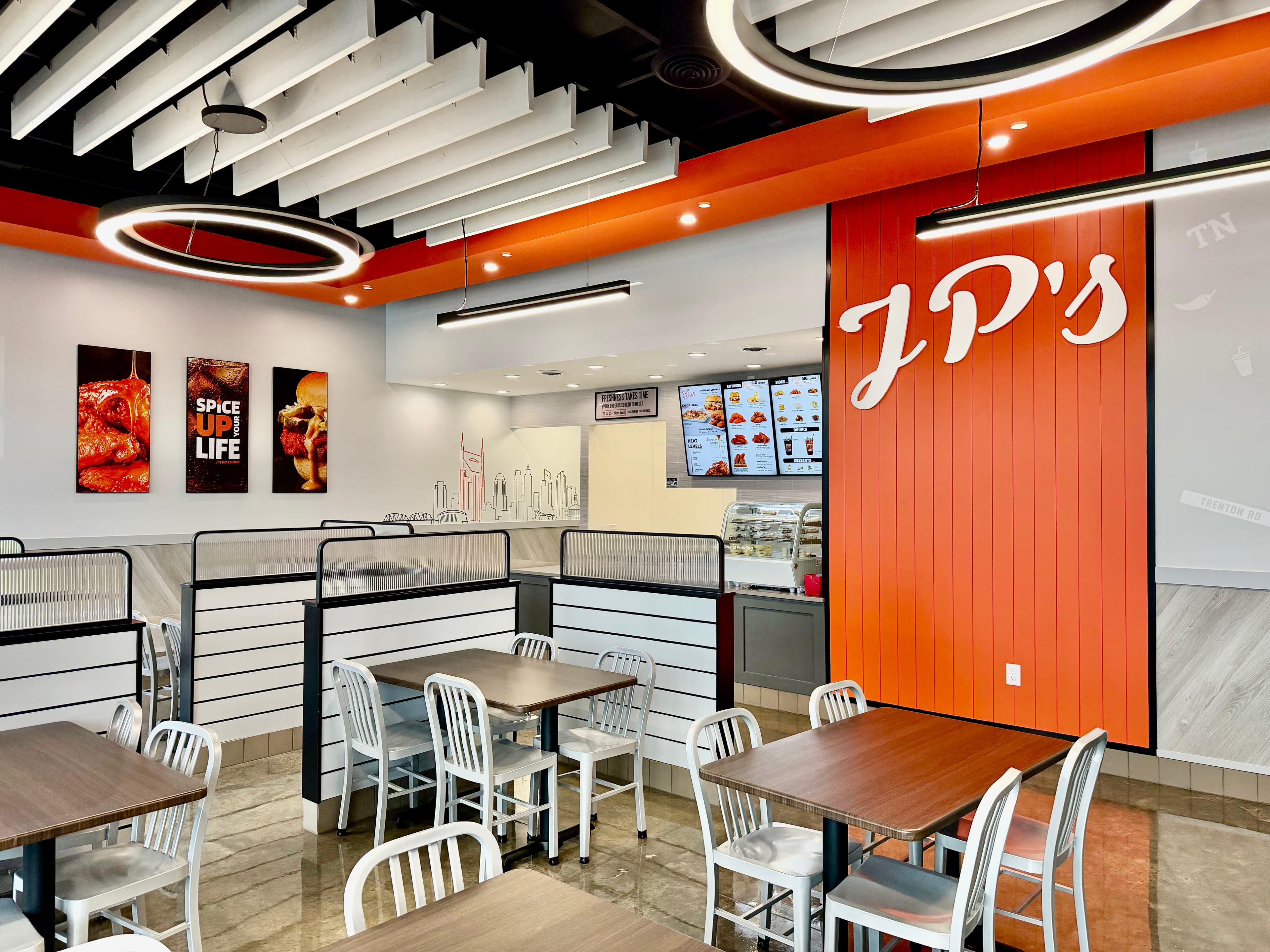 Inside the JP's Hot Chicken Trenton Rd dining room (photo 1 of 9)